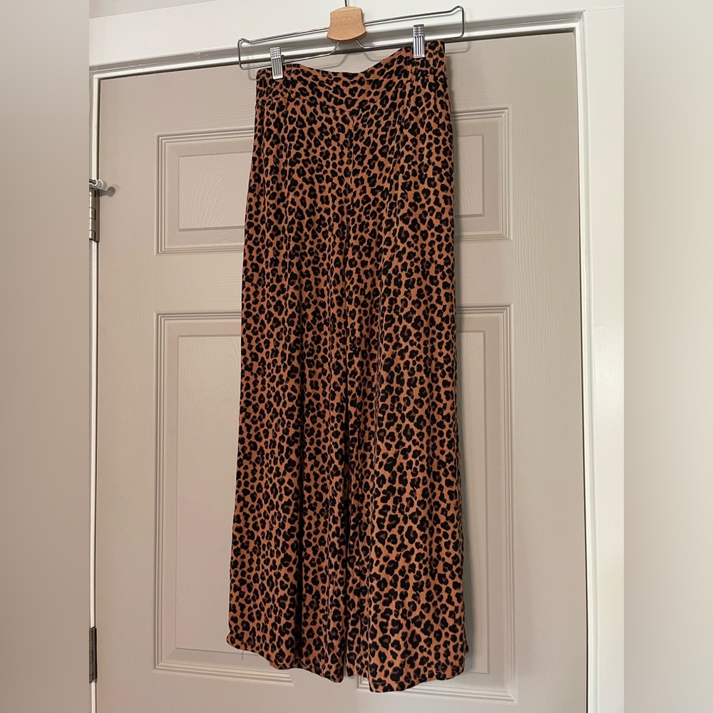 Nordstrom Rack Leopard Print High Waist Pants
